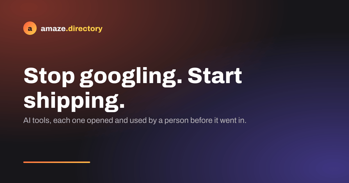 amaze.directory screenshot 1 of 1
